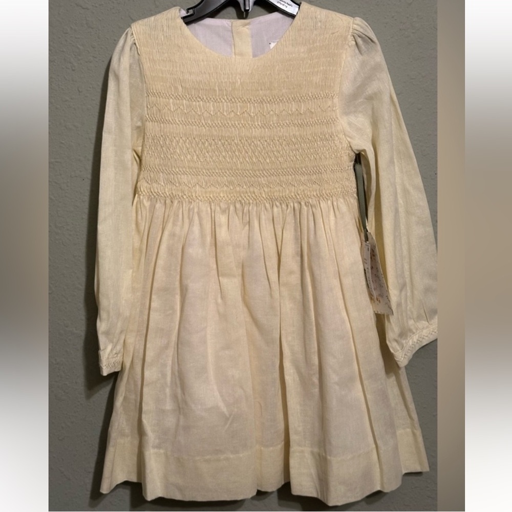 NWT Edgehill Collection x Kristin Ellen Hockman Girls' Margaret Smocked Dress